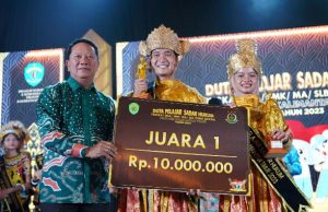 SMAN 3 Tenggarong Juara Duta Pelajar Sadar Hukum 2023