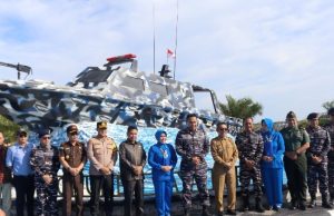 Bupati Ardiansyah dan Danlantamal XIII Resmikan Monumen KBN Rawa Gabus