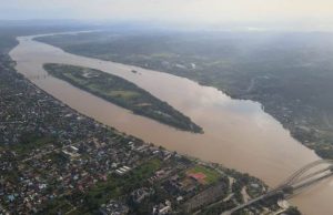 Pulau Kumala Terus Dibenahi, Wabup Optimis Waterboom Rampung Akhir 2023