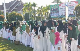 Kutim Gelar Apel Upacara Peringati Hari Santri Nasional