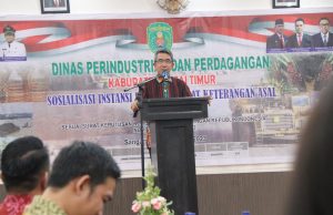 Bupati : Diharapkan Semua Produk Tercatat dalam SKA