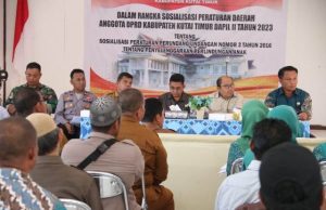 DPRD Kutim Gelar Sosper di Sangsel
