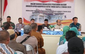 DPRD Kutim Gelar Sosper di Sangsel