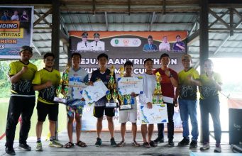 Pelajar Pedalaman Kutim Dominasi Rebut Juara Triathlon di Muara Bengkal