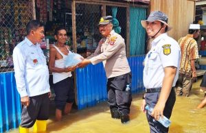 Lagi, Banjir di HST dan Barabai, Dua Rest Area pun Terdampak, Affauw : Realisasikan DD Bantu Korban