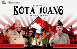 Mr Jono dan Joni Semarakkan Festival Kota Juang Sanga-sanga