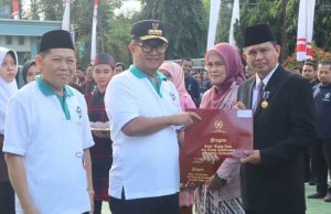 Pj Gubernur Kaltim Pimpin Apel HAB di Kanwil Kemenag Provinsi