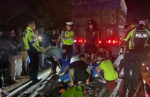 Tragis! Kecelakaan Maut Lagi di PHL HST, Wanita Pengendara Motor Itu Tewas Terlindas Truk