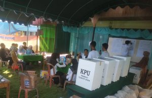 Pemungutan Suara di Angkinang HSS Lancar, Paslon Nomor Urut 01 Lebih Unggul di Bamban Utara