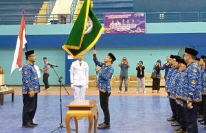 Syahfur Dikukuhkan Jadi Ketua PD Korpri Kutim