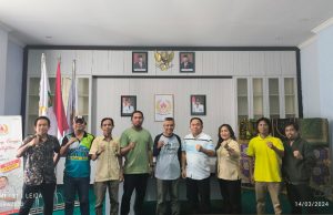 Siwo PWI Kutim Audiensi ke KONI