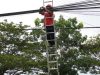 Pemkab Kukar Benahi Kabel Optic yang Menuntai di Jalan