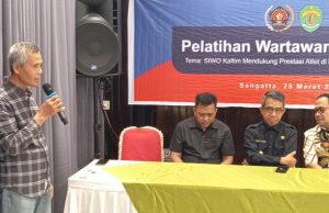 Asah Kemampuan Menulis, Insan Pers Kutim Ikuti Pelatihan Wartawan Olahraga