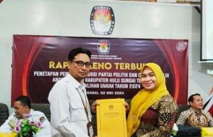 Penetapan Kursi Parpol Terpilih 2024, DPRD HST Dihiasi Muka Lama, Cuma Sepertiga News Comer