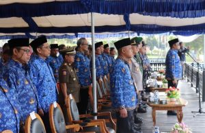 Wabup Kasmidi Pimpin Apel Upacara Harkitkan, Kadis DPPKB : Perkokoh Persatuan dan Kesatuan