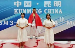 Putra Babinsa di Berau, Harumkan Indonesia di International Open Taekwondo
