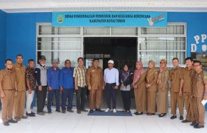 DPPKB Kukar Kunker ke Kutim, Junaidi Sambut Hangat