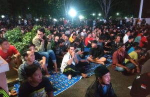 Semarak! Nobar Semifinal AFC U-23 di Barabai, Sekkab HST : Kita Kalah Permainan, Urang Lebih Harat