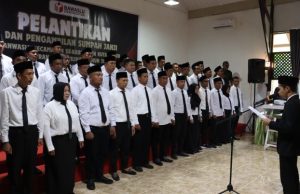 50 Panwascam Dilantik, Aswadi : Komitmen Jaga Integritas dan Kualitas Demokrasi