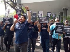 Kebebasan Pers Terancam: Aksi Damai Jurnalis Malang Raya Menolak RUU Penyiaran