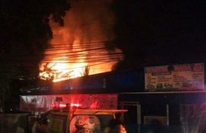 Kawasan Bulau Dalam Barabai Terbakar, Lima Rumah Terdampak, Dua yang Ludes Jadi Abu