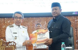 DPRD Gelar Paripurna dengan Agenda Peyampaian Nota Penjelasan Raperda APBD 2023