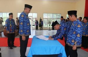 Pengurus Korpri Tiga Kecamatan Pedalaman Kutim Dikukuhkan