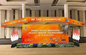 Denny Sacul Memorial Bridge Tournament Diikuti Pemain dari Malaysia, Philippina, Singapura dan Thailand