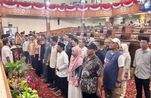 40 Caleg Terpilih Ikuti Gladi Bersih Prosesi Pelantikan