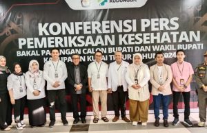 Dua Paslon Bupati dan Wabup Jalani Pemeriksaan Kesehatan