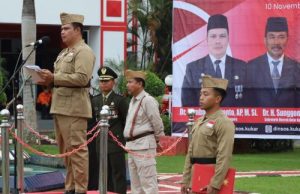 Hari Pahlawan, Pemkab Kukar Gelar Apel, Ziarah TMP dan Santuni Veteran
