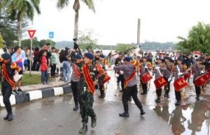 Pjs Bupati Kukar : Kirab Brimob Sebagai Kesiapsiagaan Polri Jaga Keamanan dan Ketertiban Pilkada