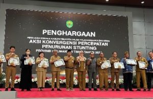 Kukar Raih Penghargaan Konvergensi Percepatan Penurunan Stunting