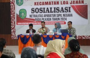 Sosialisasi di Kecamatan Loa Janan, Pjs Bupati Tekankan Netralitas ASN
