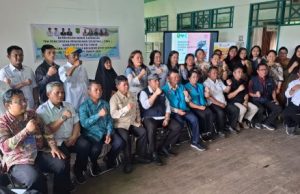 TPPS Kutim Kunker “Jemput Bola Stop Stunting” ke Busang