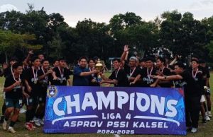 Labrak Plaosan Martapura, PS. Tapin Juara Liga 4 Kalsel 2024/2025