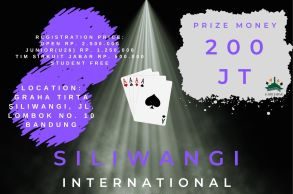 Siliwangi International Open, Bandung 7-9 Februari 2025