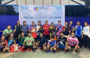 Sambut Bulan Suci Ramadan, PTM Setkab dan PTM Sangaji Gelar Turnamen Tenis Meja
