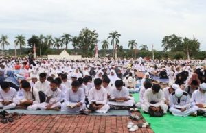 Halaman Kantor Bupati Kukar Disulap untuk Kegiatan GEMA