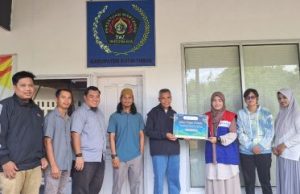 Perkuat Kemitraan, Pertamina EP Sangatta Berbagi Paket Bapokting kepada Jurnalis