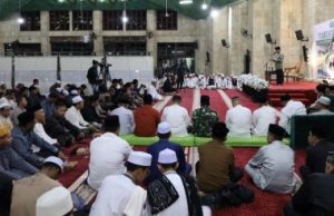 Hadiri Takblig Akbar dan Halal bi Halal di Masjid Agung, Sekkab : Mari Ajarkan Kaum Milenal Lakukan Aktivitas Berbasis di Masjid
