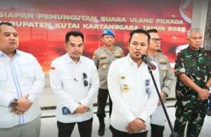 Ketua DPRD Kaltim Tinjau Persiapan PSU di Kukar