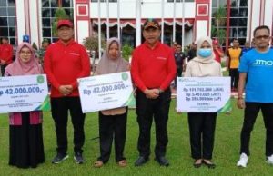 Peringati May Day 2025, Pemkab Kukar Gelar Apel Bersama