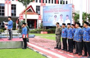 Harkitnas di Kukar Diperingati dengan Apel Gabungan Dipimpin Sekkab Sunggono