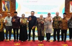 Ketua DPRD Kaltim Hasanuddin Mas’ud Hadiri Kunjungan Menteri PPPA RI di Kantor Gubernur