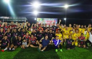 Tamatkan Perlawanan Tim Gabungan Polsek, Tim Gabungan SI Juara Minisoccer Polres HST 2025