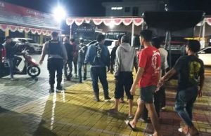 10 Warga Hantakan Terjaring KRYD Satresnarkoba Polres HST, 8 Positif dan Diupayakan Rehabilitasi