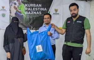 Bersama Dubes RI, BAZNAS Salurkan Kurban bagi Pengungsi Palestina di Yordania