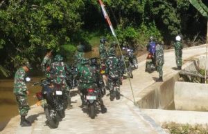 TMMD ke-124 Kodim 1002/HST Berakhir, Danrem 101/Antasari : Manfaatkan Jalan Ini, Jalani Ya?