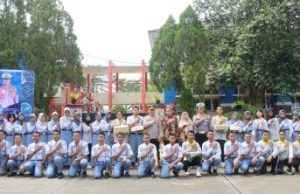 Polres Kutim Gelar Police Go to School: Sosialisasi Keselamatan Berlalu Lintas, Praktik Teori SIM dan Coaching Clinic